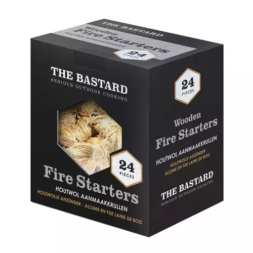 The Bastard Wooden Fire Starters (24 stuks, 350 g)