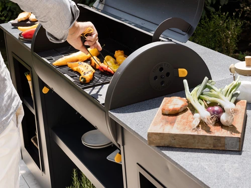Barilo Top Inbouw - Sfeerbeeld Gerechten, Boretti, BBQkopen
