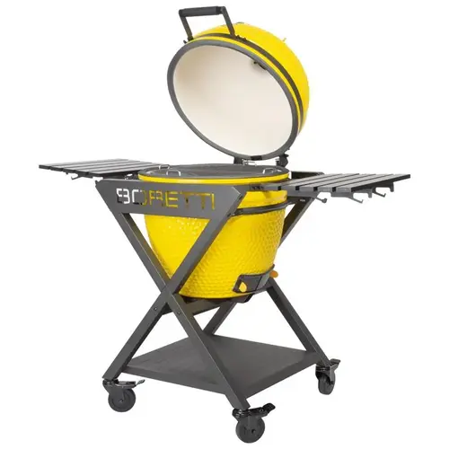 Boretti Ceramica Kamado Barbecue Limone open, Boretti, BBQkopen