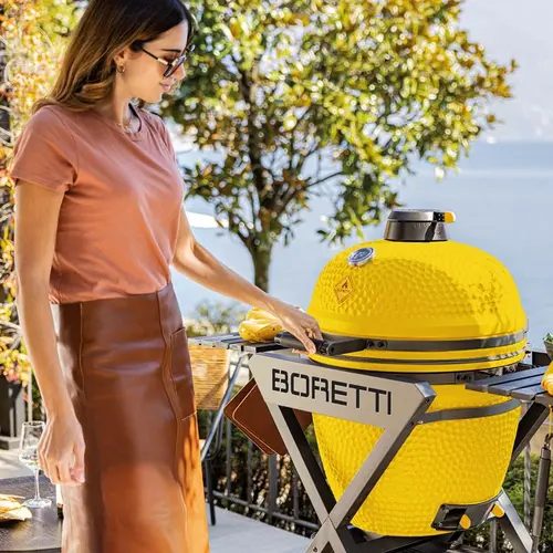 Boretti Ceramica Kamado Barbecue Limone sfeer, Boretti, BBQkopen