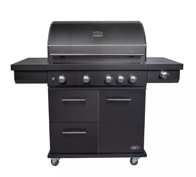 zingen sensor Mechanica Boretti Imperatore Nero BI Barbecue - BBQkopen | Weber, Boretti, Bastard &  Kamado Joe