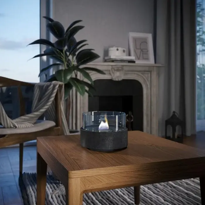 Café 14 Lava Black sfeer, Tenderflame, bbqkopen.nl