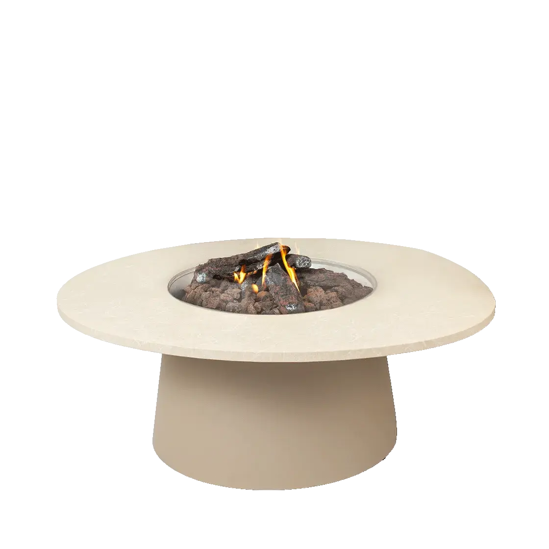Cosidune sandy beige fire pit incl. burner, Cosi, BBQkopen.nl