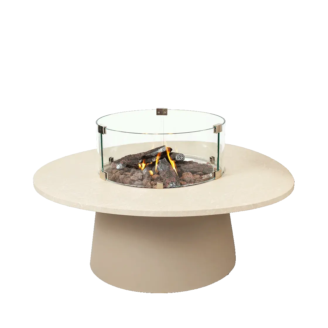 Cosidune sandy beige fire pit incl. burner, Cosi, BBQkopen.nl