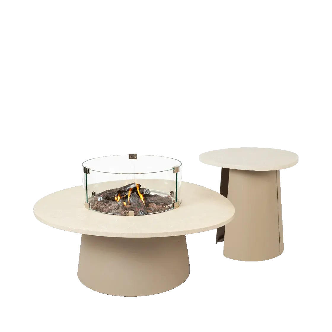 Cosidune sandy beige fire pit incl. burner, Cosi, BBQkopen.nl