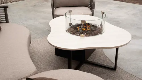 Cosiloft Novi espresso brown / stone look sfeer, Cosi, bbqkopen.nl