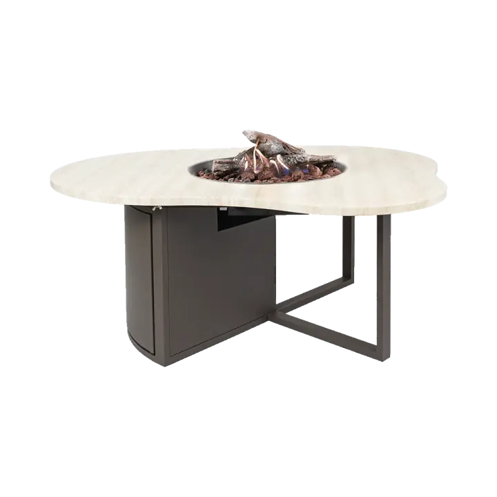 Cosiloft Novi espresso brown / stone look, Cosi, bbqkopen.nl