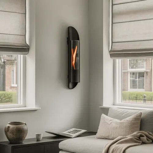 Cycloflame Wall Black sfeer, Tenderflame, bbqkopen.nl