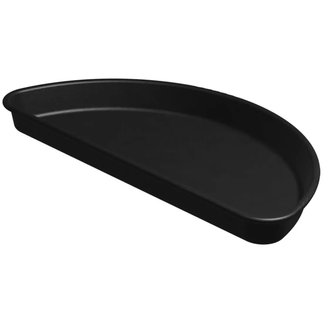 The Bastard Drip Pan Medium Half Rond | Black and Blue BBQ