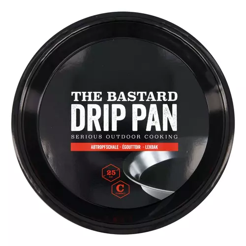 Drip pan compact, The Bastard, BBQkopen