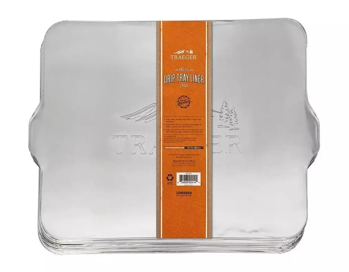 Drip tray liner 5pack pro575 www.bbqkopen.nl