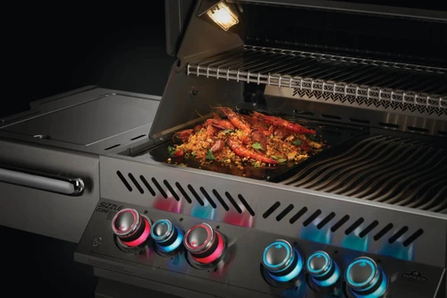 Dubbelzijdige Porselein Geëmailleerde Gietijzeren Grillplaat met gerecht, Napoleon, BBQkopen