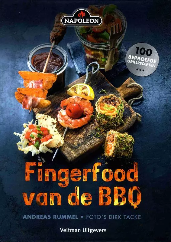 Napoleon Fingerfood van de BBQ kookboek - bbqkopen.nl