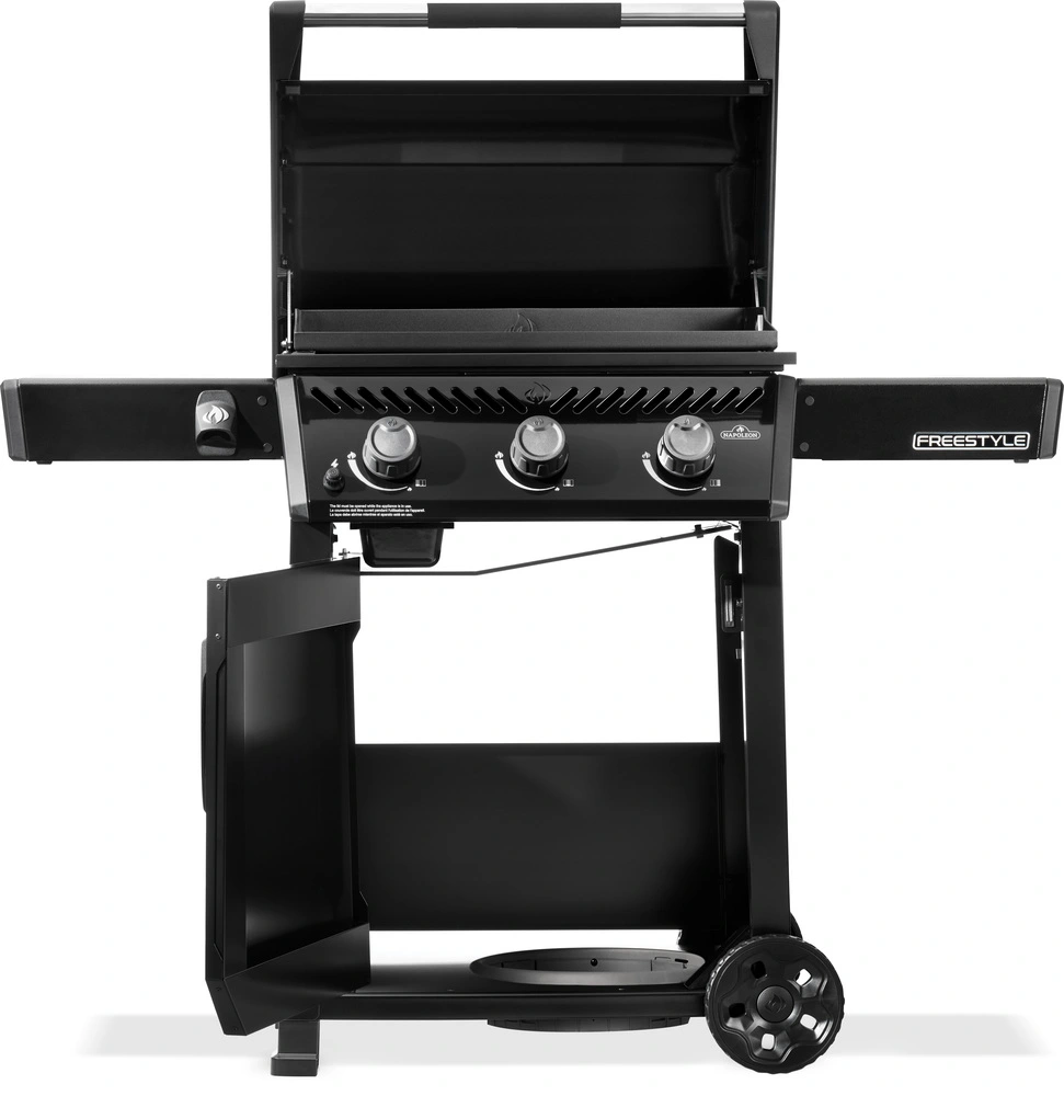 Freestyle 24 inch griddle black LPG open, Napoleon, bbqkopen