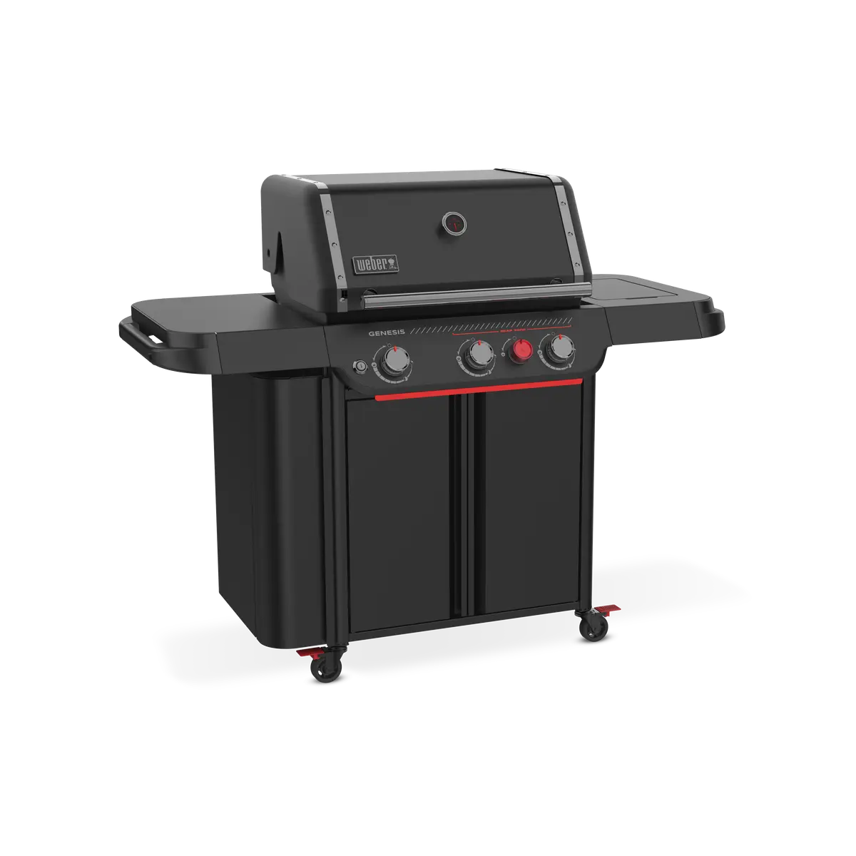 Gasbarbecue genesis e-330wr stealth, Weber, bbqkopen.nl
