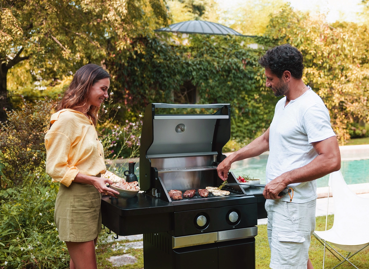 Gasbarbecue Leonardo 2-Branders - Sfeerbeeld 4, Boretti, BBQkopen