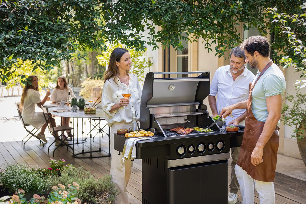 Gasbarbecue Leonardo 3-Branders - Sfeerbeeld 3, Boretti, BBQkopen