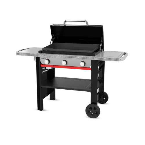 Gasbarbecue plancha pgd 71cm zwart - afbeelding 2
