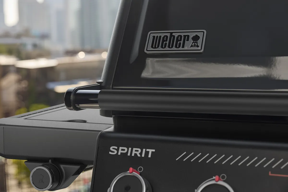 Gasbarbecue spirit epx-435r stealth detail, Weber, bbqkopen.nl