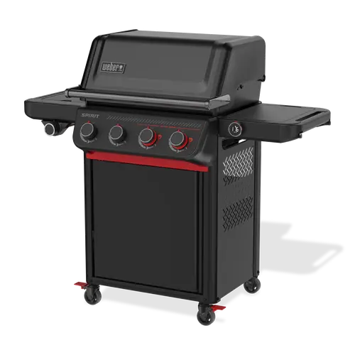 Gasbarbecue spirit epx-435r stealth zijkant, Weber, bbqkopen.nl