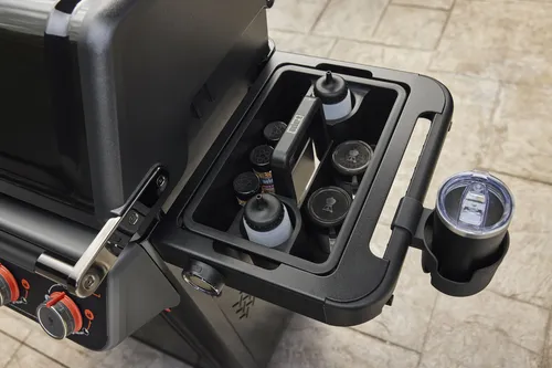 Gasbarbecue spirit epx-435r stealth detailfoto, Weber, bbqkopen.nl