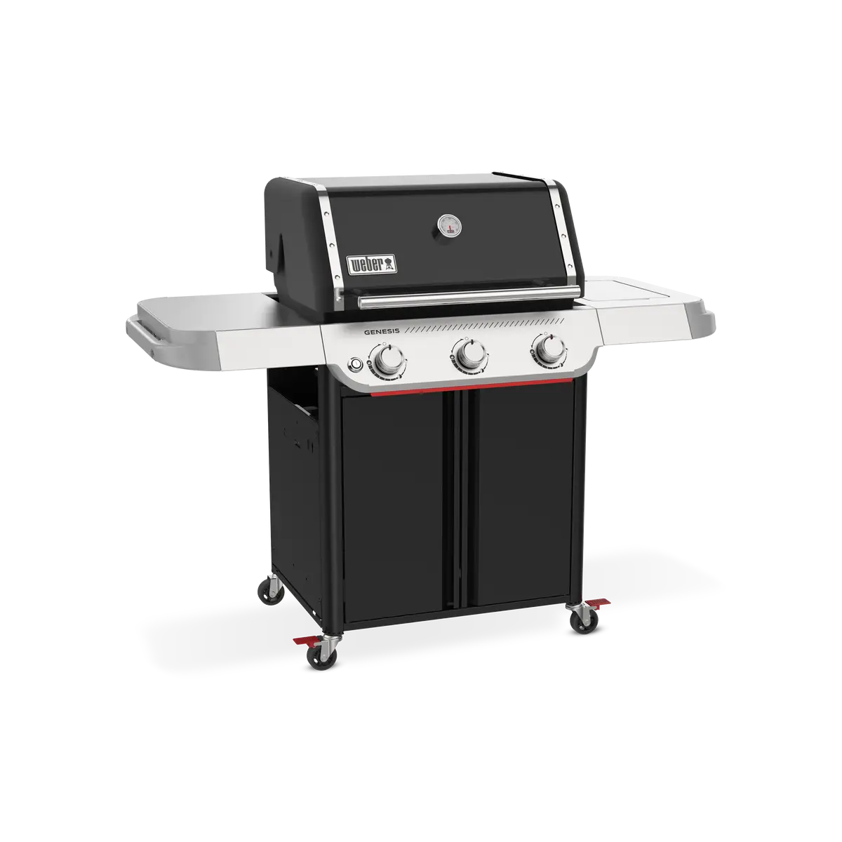 Genesis E-315W zijkant, Weber, bbqkopen