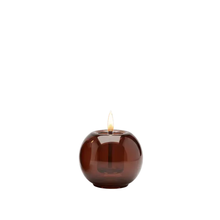 Globus Candle 10 Amber, Tenderflame, bbqkopen.nl