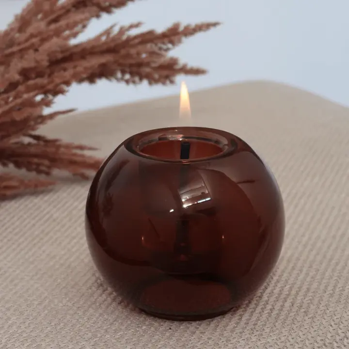 Globus Candle 10 Amber sfeer, Tenderflame, bbqkopen.nl