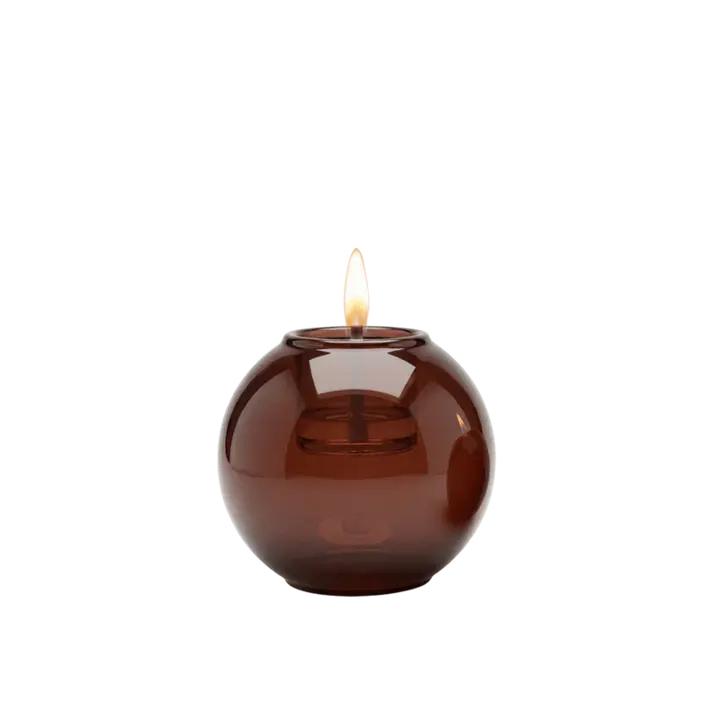 Globus Candle 15 Amber, Tenderflame, bbqkopen.nl