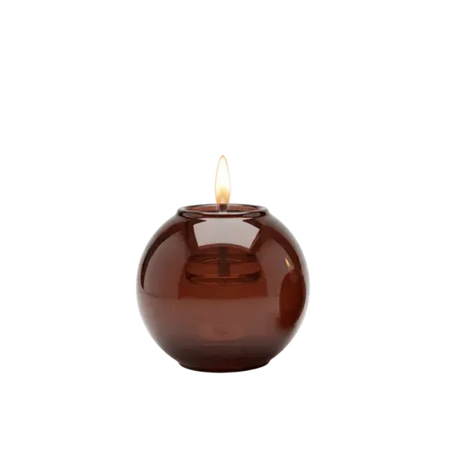 Globus Candle 15 Amber, Tenderflame, bbqkopen.nl