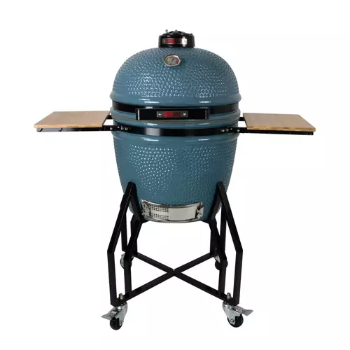 Grill Guru Original Large Petrol Bleu - voorkant - bbqkopen.nl