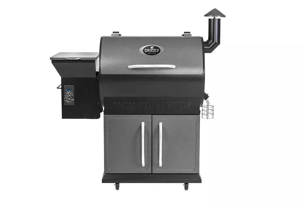 Grizzly Pelletgrill Large Deluxe - antraciet www.bbqkopen.nl