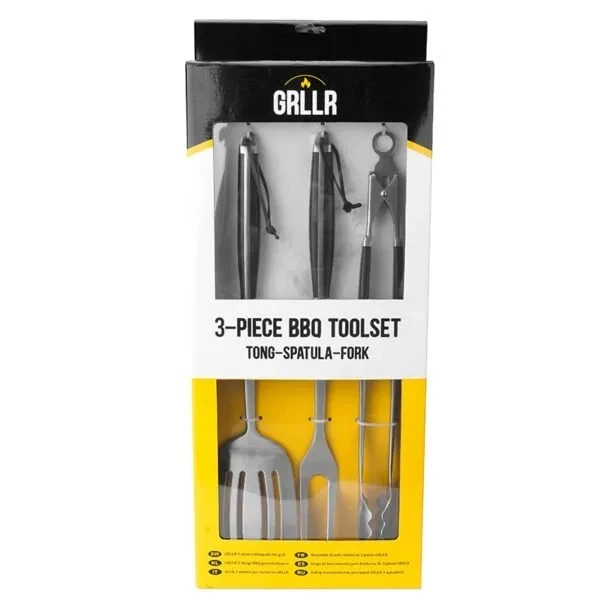 GRLLR 3-Pieces Toolset, GRLLR, BBQkopen.nl