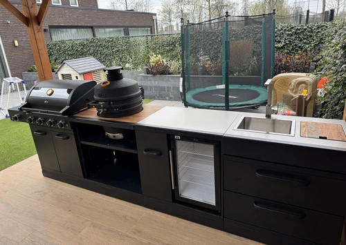 GRLLR 7-delige buitenkeuken sfeerfoto, Grllr, bbqkopen.nl