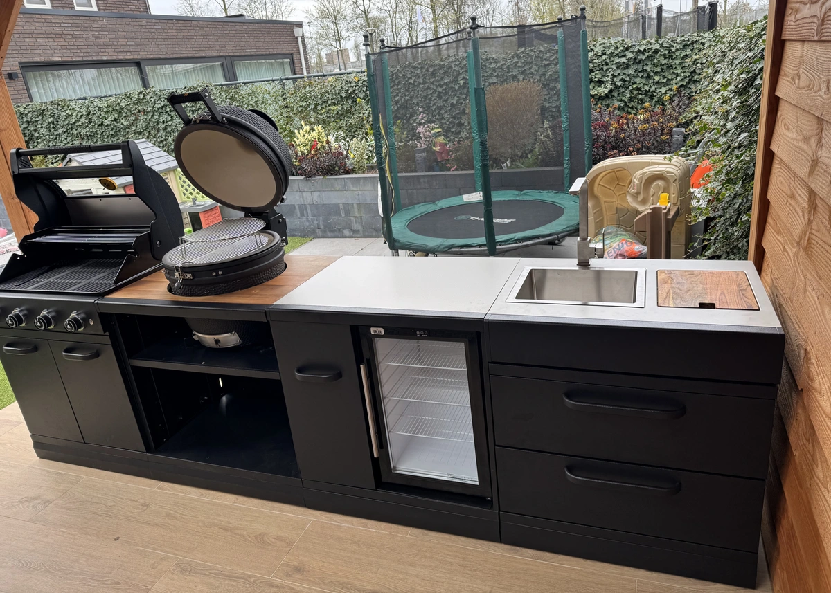 GRLLR 7-delige buitenkeuken sfeer, Grllr, bbqkopen.nl