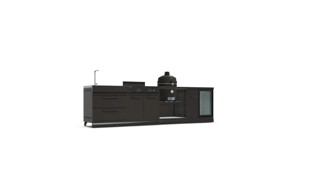 Grllr buitenkeuken 4-delig schuin, GRLLR, bbqkopen.nl