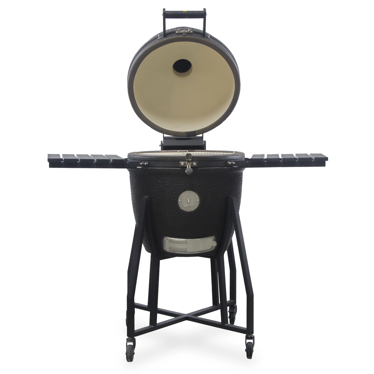 GRLLR Ember Classic 22 Inch | Charcoal Black open, GRLLR, BBQkopen