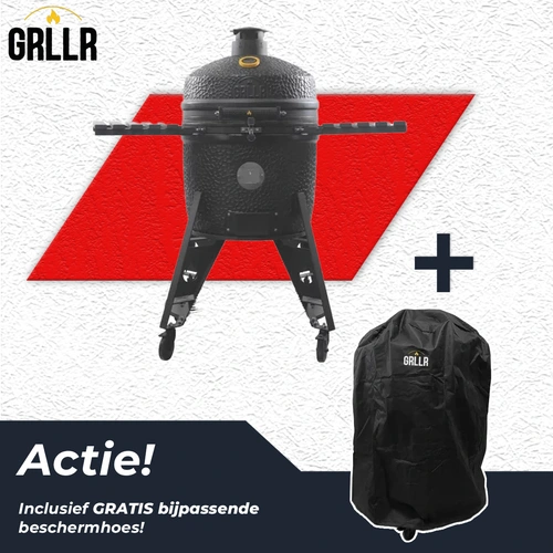 GRLLR Ember PRO 23 Charocal Black Kamado BBQ Mat Zwart - afbeelding 10