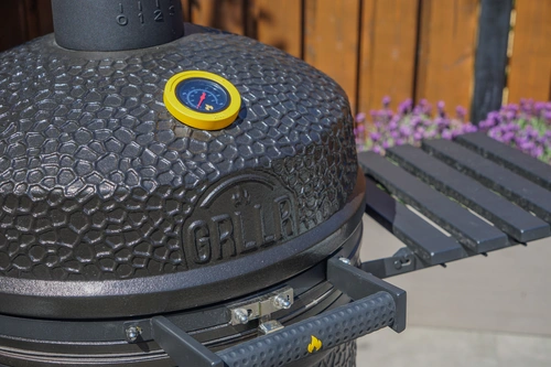 GRLLR Ember PRO 23 Shiny Black Kamado BBQ Glanzend Zwart - afbeelding 5