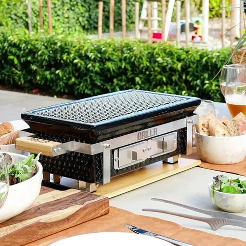 GRLLR Osaka Shichirin | Rectangular Table Barbecue | Black sfeerbeeld, GRLLR, BBQkopen.nl
