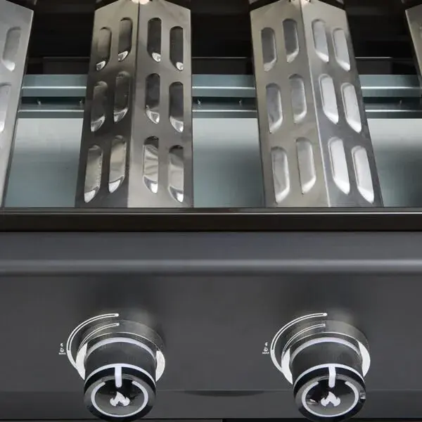 GRLLR Prime G4S 4 Burner Gas Barbecue with Side Burner detailfoto, GRLLR, bbqkopen.nl