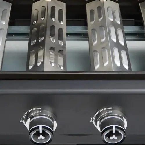 GRLLR Prime G4S 4 Burner Gas Barbecue with Side Burner detailfoto, GRLLR, bbqkopen.nl