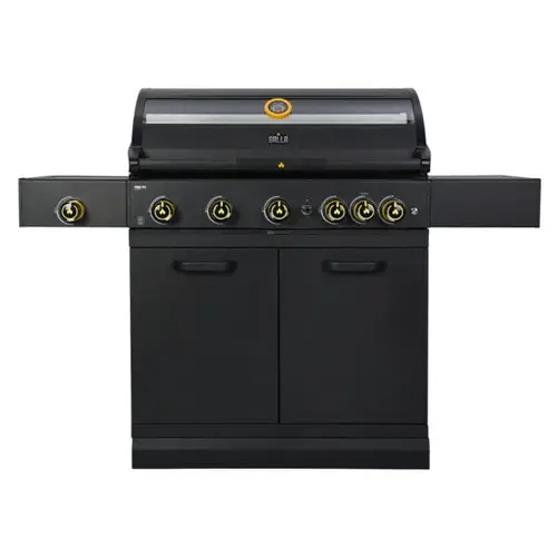 GRLLR Prime G5S 5 Burner Gas Barbecue with Back Burner and Side Burner, Grllr, bbqkopen.nl