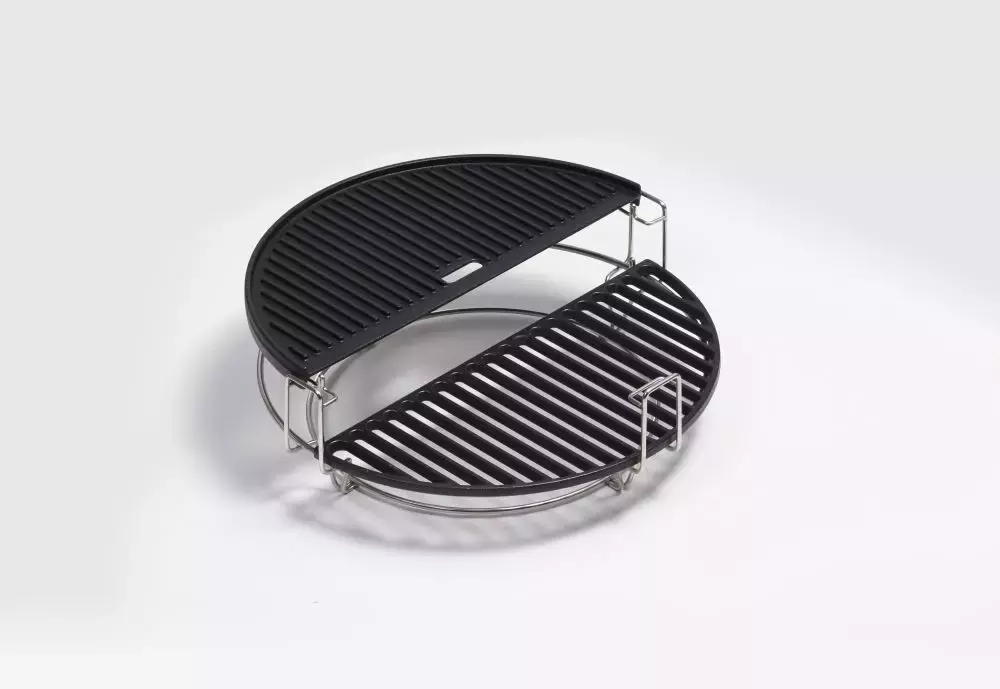 Half Moon Cast Iron Cooking Grate - Classic Joe ®, Kamado Joe, www.bbqkopen.nl