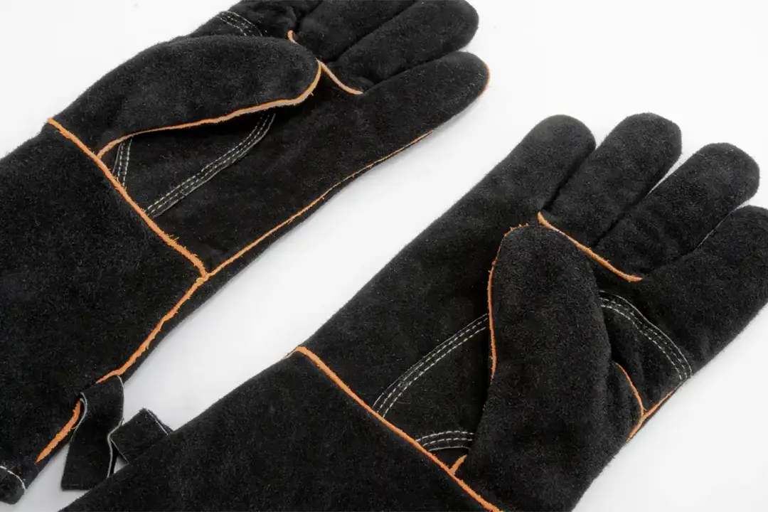 Handschoenen Leer 2st - Binnenkant 2, Boretti, BBQkopen