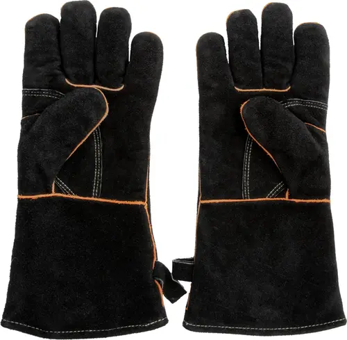 Handschoenen Leer 2st - Binnenkant, Boretti, BBQkopen