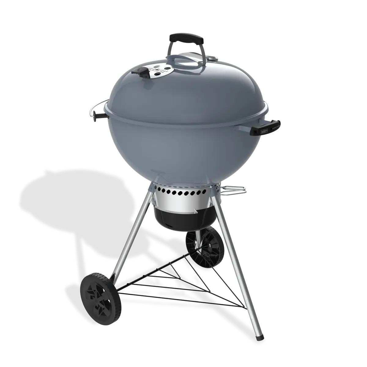 Houtskool bbq mastertouch c-5755 slate eu zij-aanzicht, Weber, bbqkopen.nl