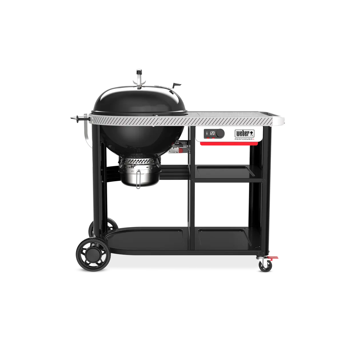 Houtskool bbq performer premium smart 57, Weber, bbqkopen.nl
