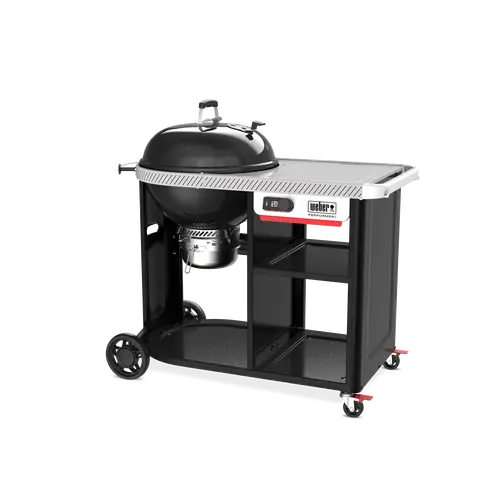 Houtskool bbq performer premium smart 57 schuin, Weber, bbqkopen.nl