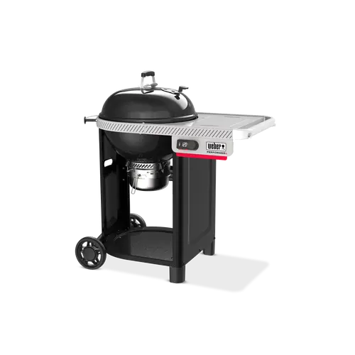 Houtskool bbq performer smart 57cm schuin, Weber, bbqkopen.nl